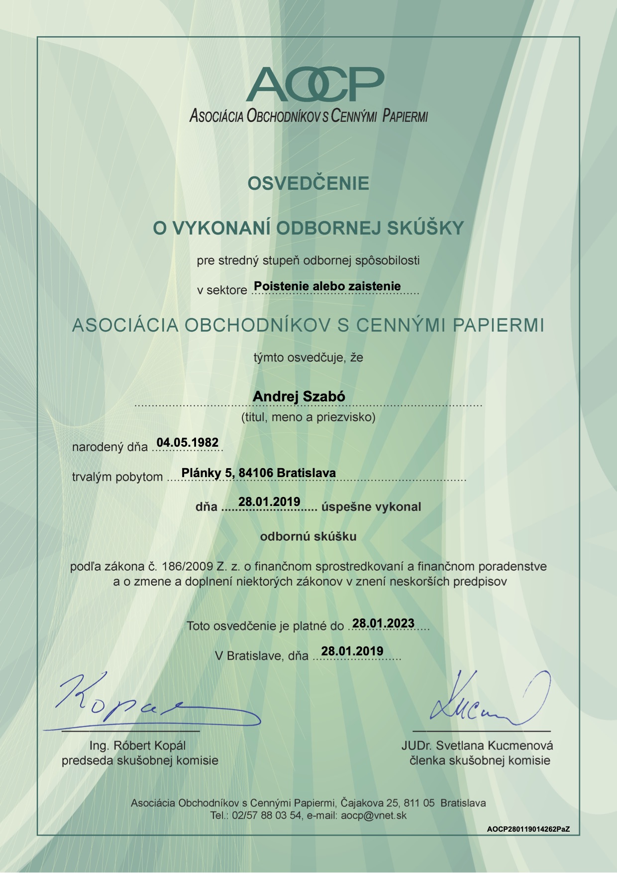 Aocp osvedcenie 1